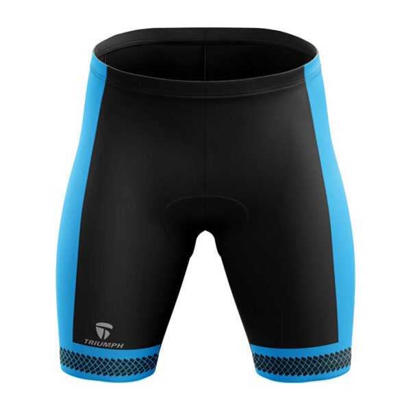 Gel Tech Padded Cycling Half Pant | Men Cycling Clothes Sky Blue Color