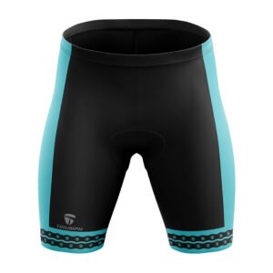 Men’s Road Cycling Riding Padded Shorts Black & Blue Color