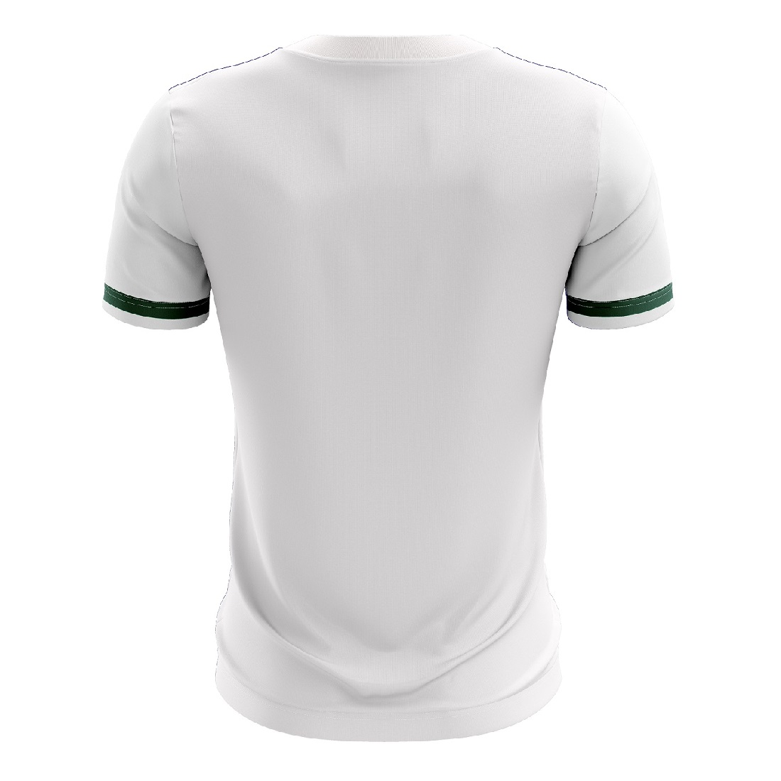 Badminton T-Shirts for Men Printed Collared Sports Jersey Dark Green Color