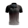Cricket Polo Neck Jersey Cricket Sports Tshirt Black Color