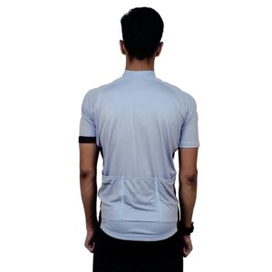 Cycling Jersey for Men | Custom Cycling Wear Grey & Black Color