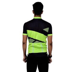 Mountain Bike Jersey | Customised Cycling Clothes Black & Green Color