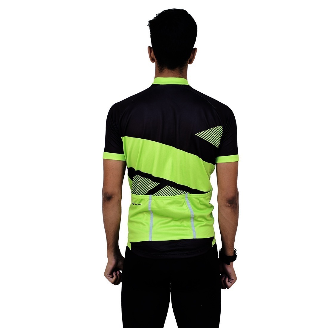 Mountain Bike Jersey | Customised Cycling Clothes Black & Green Color