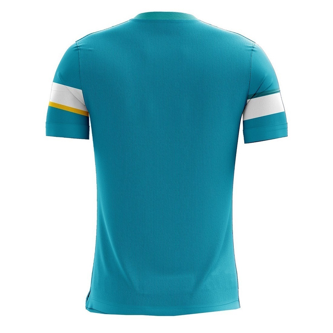 Club Team Kabaddi Jersey | Add Nume Number Logo Blue, White & Yellow Color