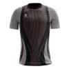 Men’s Round Neck Kabaddi Jersey Black & Grey Color