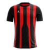 International Kabaddi Jersey | Sports Team Tshirt for Men Black & Red Color