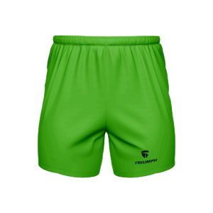 Men’s Polyester Running Shorts Green Color