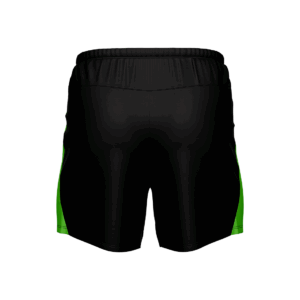 Men’s Light Weight Running Short Black & Green Color