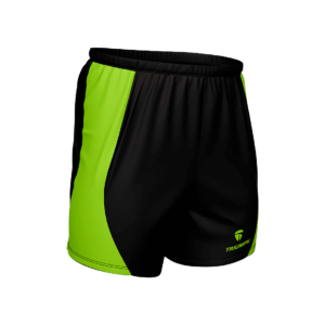 Running Shorts for Mens | Sports Shorts | Dri-Fit Shorts | Workout Shorts Black & Green Color