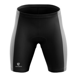 Men’s Mountain Bicycle Ride Shorts | Padded Biking Cycling Shorts Lightweight Training Short Black & Grey Color