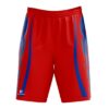 Boys Sports Shorts | Athletic Gym Shorts Workout Basketball Shorts for Men Red Color