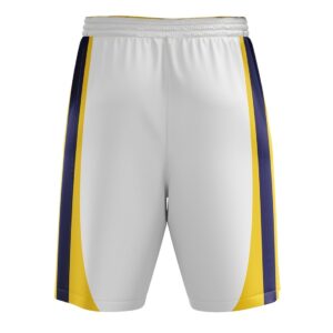 Men’s Basketball Shorts | Lightweight Athletic Sports Shorts for Youth White Color
