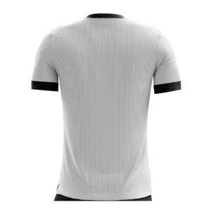 White Sports T-shirt with Chess Design for Kids white & Black Color