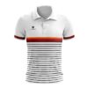 Collared Sports Polo T-Shirts for Tennis White Color