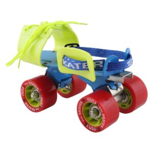 Skater Ninja Adjustable Skate Package - Green Red Color