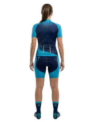 Race Fit Peloton Women Cycling Jerseys & Gel Padded Shorts
