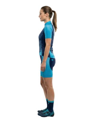 Race Fit Peloton Women Cycling Jerseys & Gel Padded Shorts