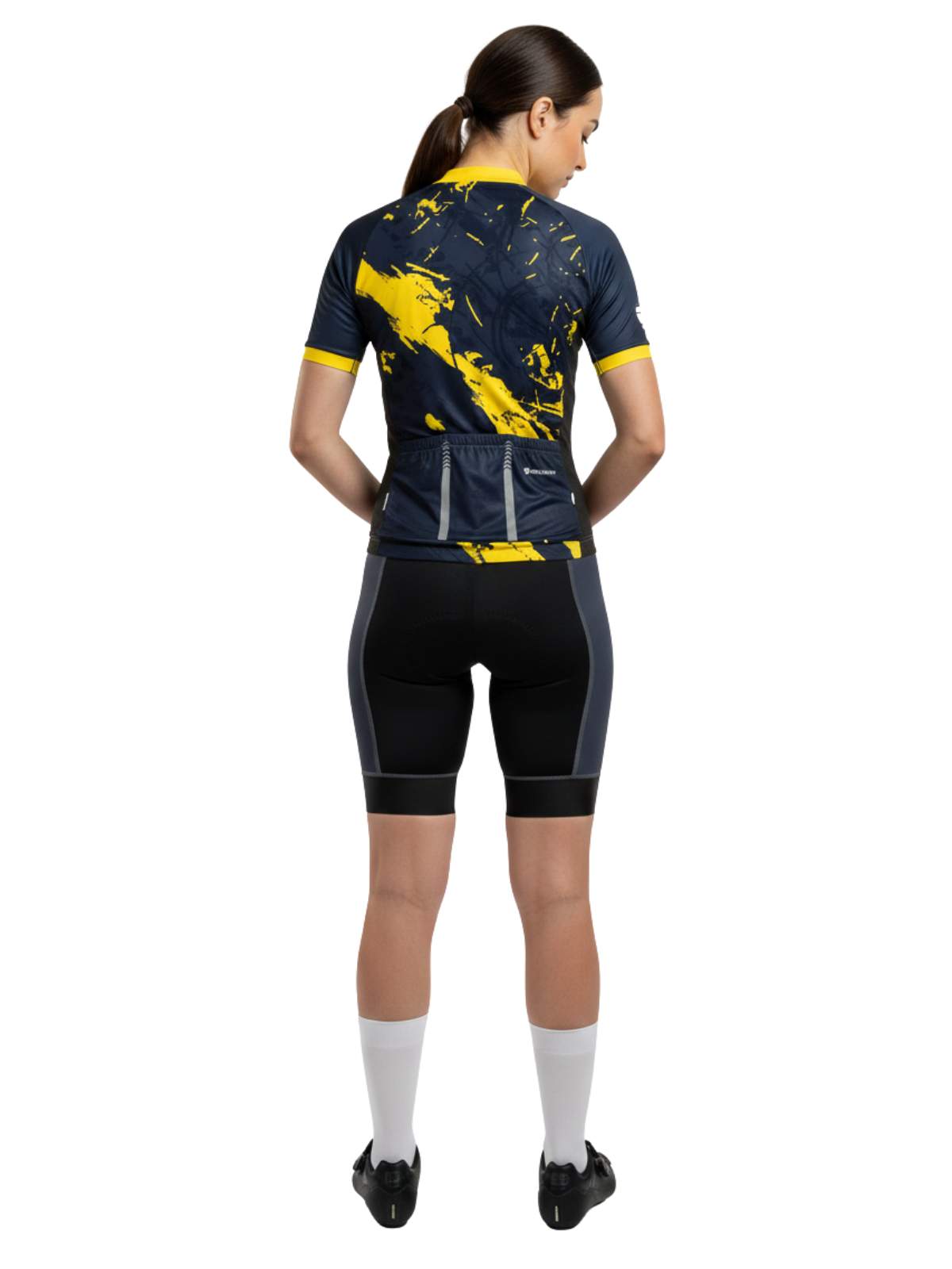 Girls Cycling Jersey Top Gel Tech Padded Shorts for Women Cyclist - Image 2