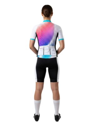 Cycling Jersey Peloton with Rear Pockets for Women, Bike Bicycle Padded Shorts Bottom Tights