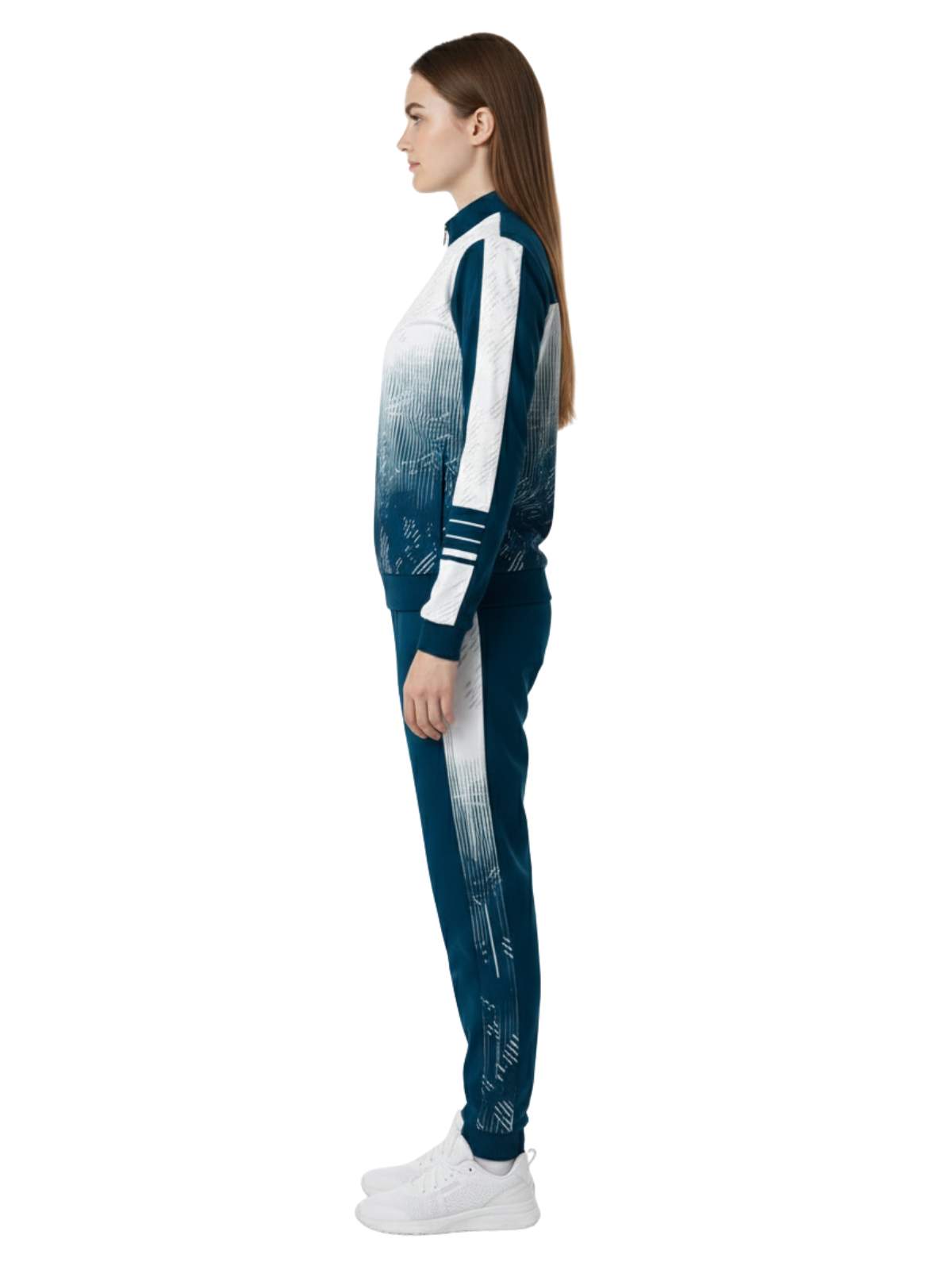 Girls Active Jackets and Pants | Running Workout Outfit - Image 4