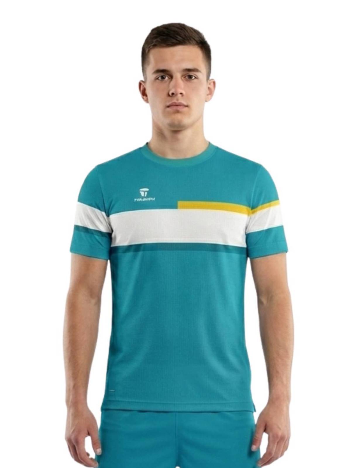 Men's Sweat Resistance Polyester Printed Football T-shirts