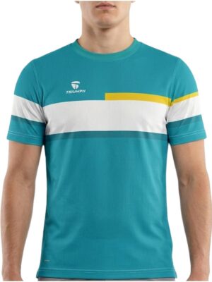 Men's Sweat Resistance Polyester Printed Football T-shirts