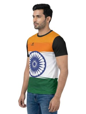 Indian Flag Printed T Shirt for Men | India Jersey for Boy