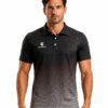 Cricket Polo Neck Jersey Cricket Sports Tshirt Black Color