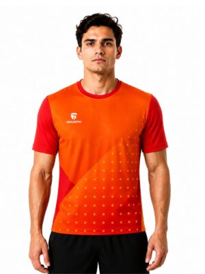 Men's Running / Workout Dri-Fit T-shirt & Jersey Orange Color